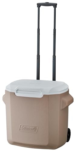 Coleman(コールマン) ホイールクーラー/28QT(グレージュ) 26L 保冷力約2日 キャリー キャンプ アウトドア 釣り お花見 部活