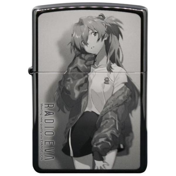 Zippo ライター エヴァンゲリオン　RADIO EVA アスカ　RADIO EVA10th ANNIVERSARY　ブラックチタンコート
