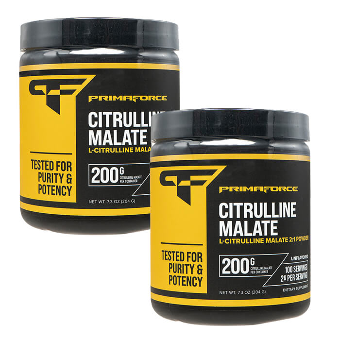 シトルリンマレート 200g 2本 CitrullinMalate プリマフォース　海外発送便商品