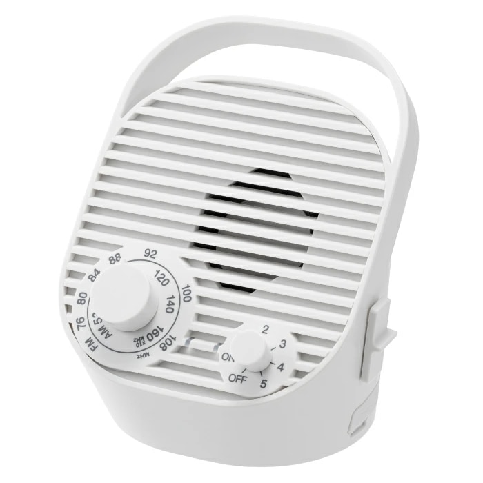 ワイヤレススピーカー テレビ用 ラジオ付 テレビスピーカー スピーカー おしゃれ 置き型 USB充電 中音域 持ち運び IPX4 生活防水 補聴 小型 家電 スタイリッシュ キッチン オフィス