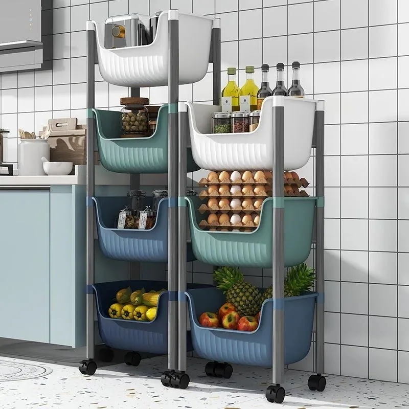 1つ買うと10個無料移動収納ラック多様な仕様がオプション多様な色がオプションロック付き万方向輪人気売れ商品収納棚 収納