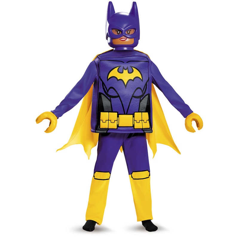 コスプレ 仮装 レゴ バットガール 子供用L (10-12) 【 コスプレ 衣装 ハロウィン 仮装 コスチューム 子供 正規ライセンス品 アメコミ バットマン 女の子 パーティーグッズ キッズ 公式