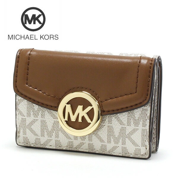 マイケルコース 三つ折り財布 レディース MICHAEL KORS Wallet シグネチャー バニ