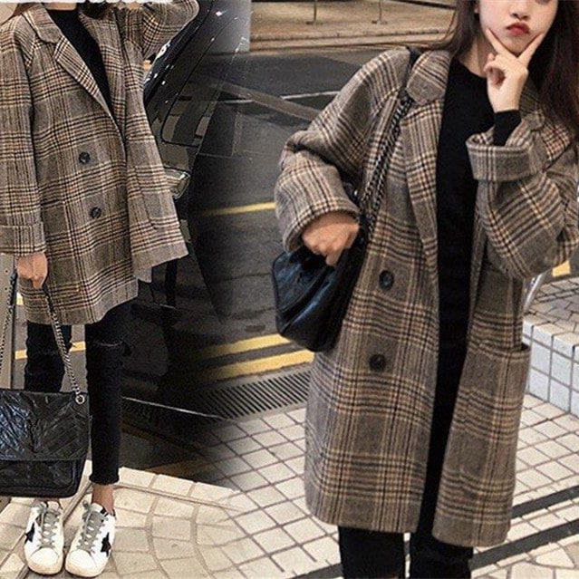 人気沸騰新柄追加 チェスターコート レディース チェック柄コートアウター チェスターコート ミディアム丈コート 定番 ラシャアウター pコート 通勤 通学 オシャレ着痩せ