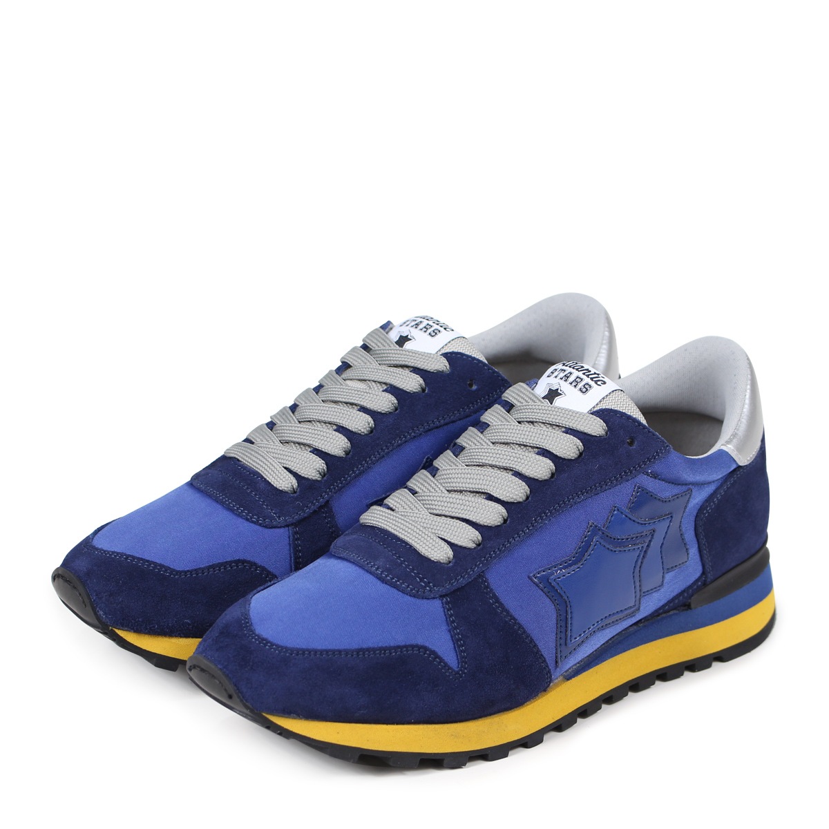 訳あり スニーカー アルゴ メンズ ブルー 返品不可