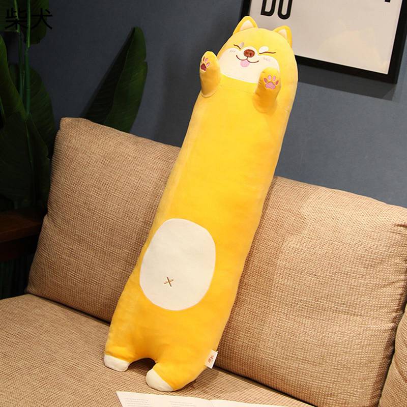 抱き枕 添い寝枕 ロング 長い ぬいぐるみ かわいい 癒し系 萌え萌え 大きいサイズ 芝犬 ハスキー イヌ 柔らかい 縫い包み 可愛い 子供用 恋人 彼女 女の子 結婚式 バレンタインデー 誕生日 お