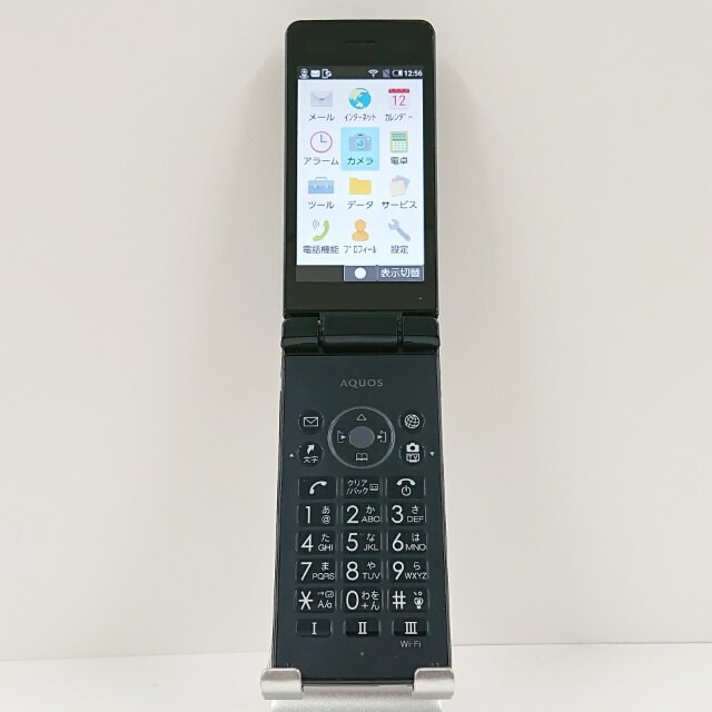 AQUOS ケータイ3 NP805SH SoftBank ブラック 送料無料 本体 c14163 【中古】