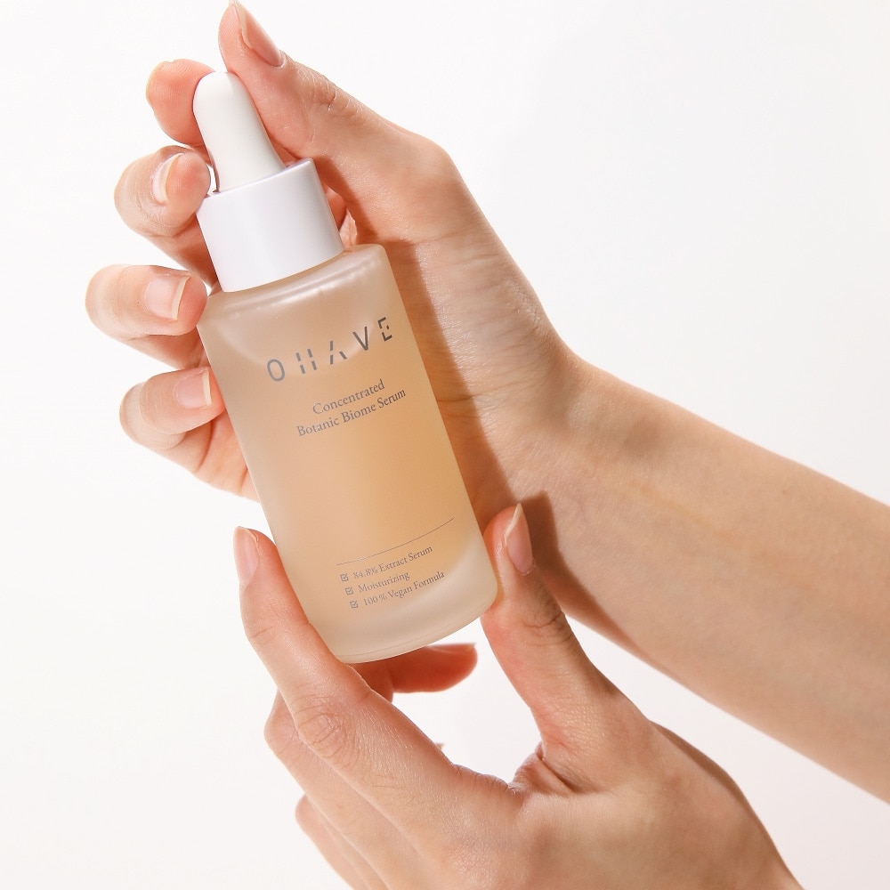 [1+1]オハブ ボタニックバイオーム セラム アンプル ビーガンセラム 弱酸性 低刺激 まろやかなヴィーガン化粧品 50ml