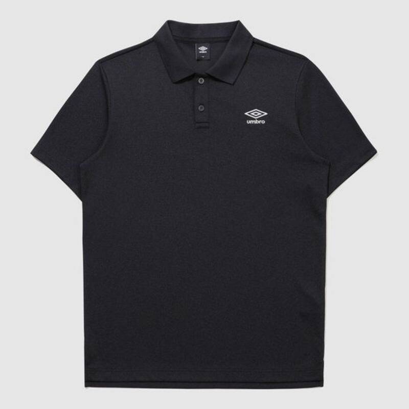 アンブロ UMBRO [アンブロ] ユニセックス クールピケ ソリッドカラー 半袖Tシャツ UQ321CTS71BLK 209849
