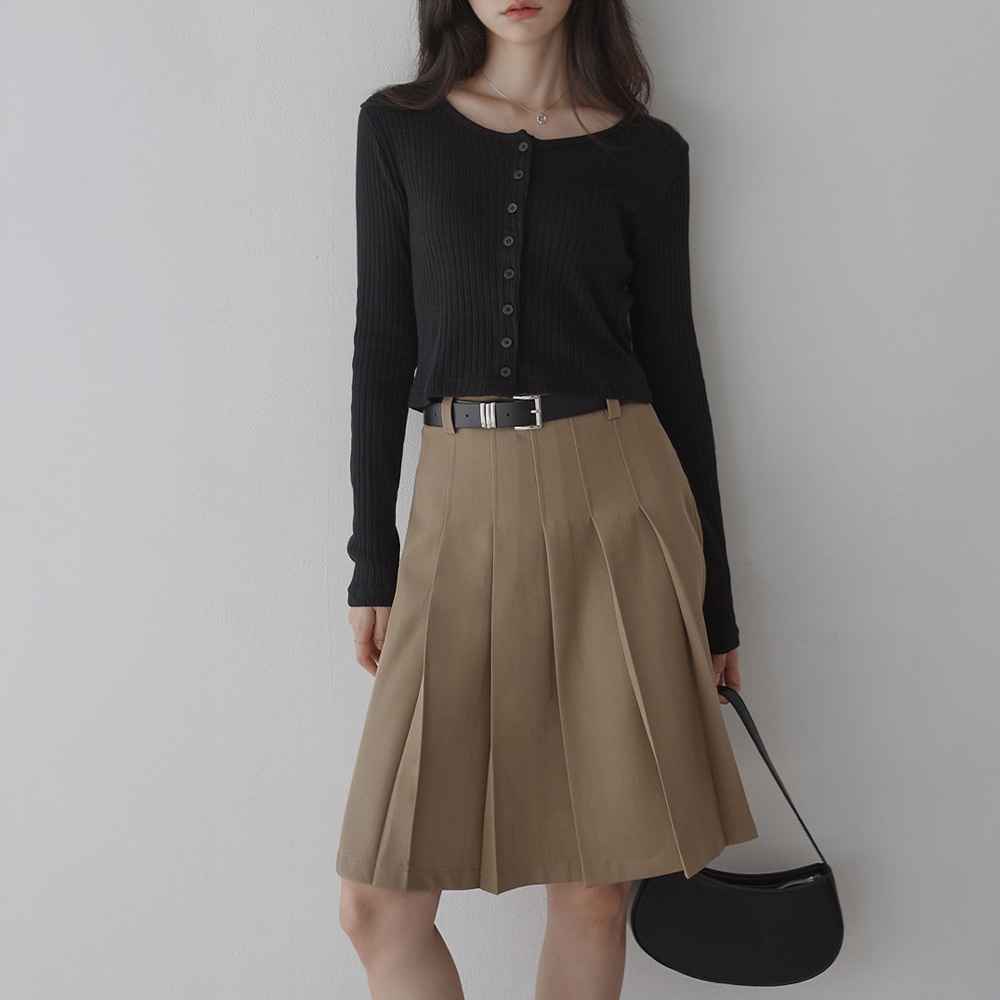 マリアUネックゴルジニットカーディガン