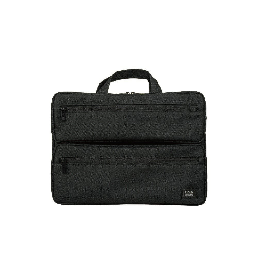 13インチ汎用PCインナーバッグ 2ポケット付 ブラック SZC-FC131908BK