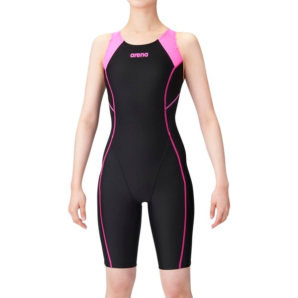 ARENA アリーナ 水泳 スイミング サークルバックスパッツ ひっかけフィットパッド 着やストラップ LAR-1200W-BKPK レディース