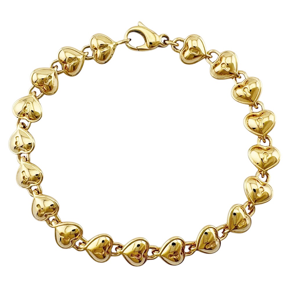 ティファニー ブレスレット 18金 K18イエローゴールド TIFFANY&Co. 中古 美品