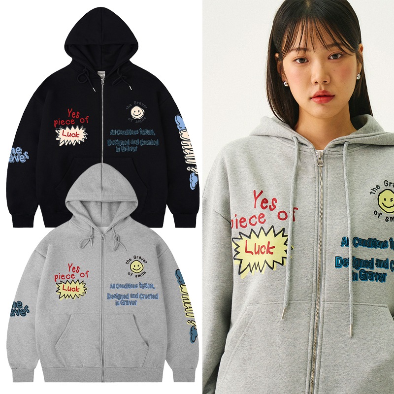 [UNISEX]PIECE-OF Hooded Zip-up_2color 6,218円