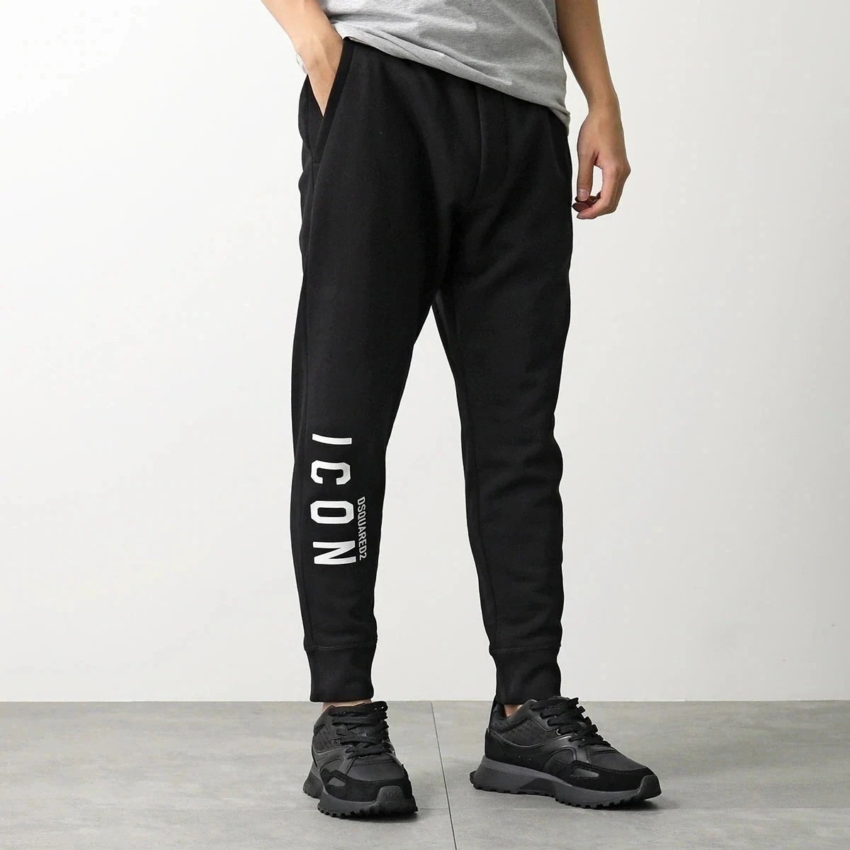 DSQUARED2 ディースクエアード スウェットパンツ Icon Ski Pants アイコン S79KA0045 D25015 メンズ ジョガーパンツ ロゴ 【ts】