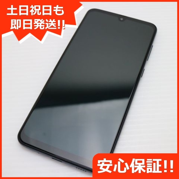 美品 SCV43 Galaxy A30 ブラック 227