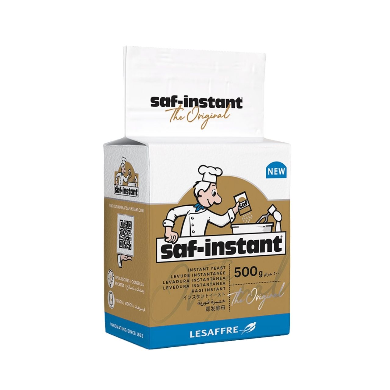 サフ インスタントイースト 金 500g 5個 金サフsaf 酵母 ドライイースト インスタント イースト菌 5,433円