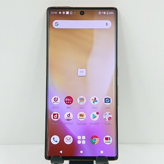 【ジャンク品】arrows NX9 F-52A docomo ゴールド 送料無料 本体 c10883 【中古】