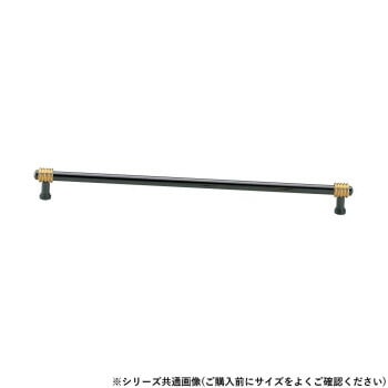 シロクマ フレンチハンドル 300mm 黒NI/純金 HB-78