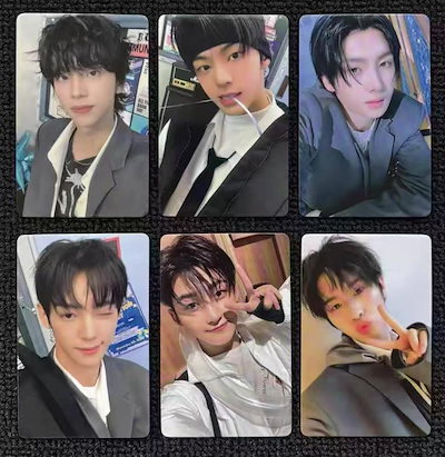 公式品 tws last bell yzy 1.0 一直娱 特典トレカ 全員6枚セット