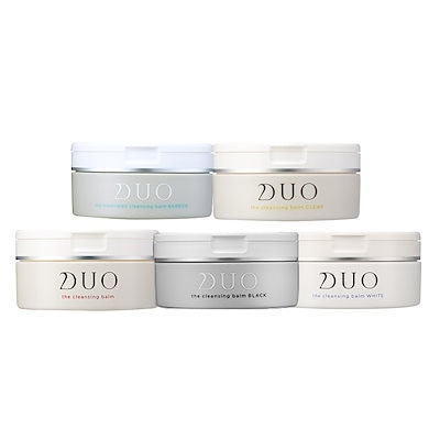 DUO【2個セット】 5種類選べる　クレンジングクリーム メイク落とし クレンジング 90g