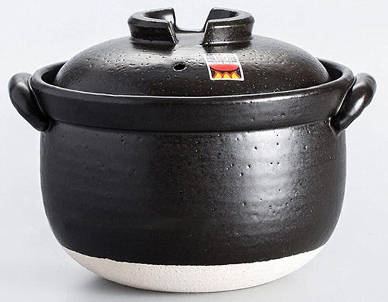 最安値挑戦中 【 ふっくら ごはん鍋 】 5合炊き 二重蓋 四日市ばんこ焼 ( 日本製 ) 【 本格派 5合炊 】