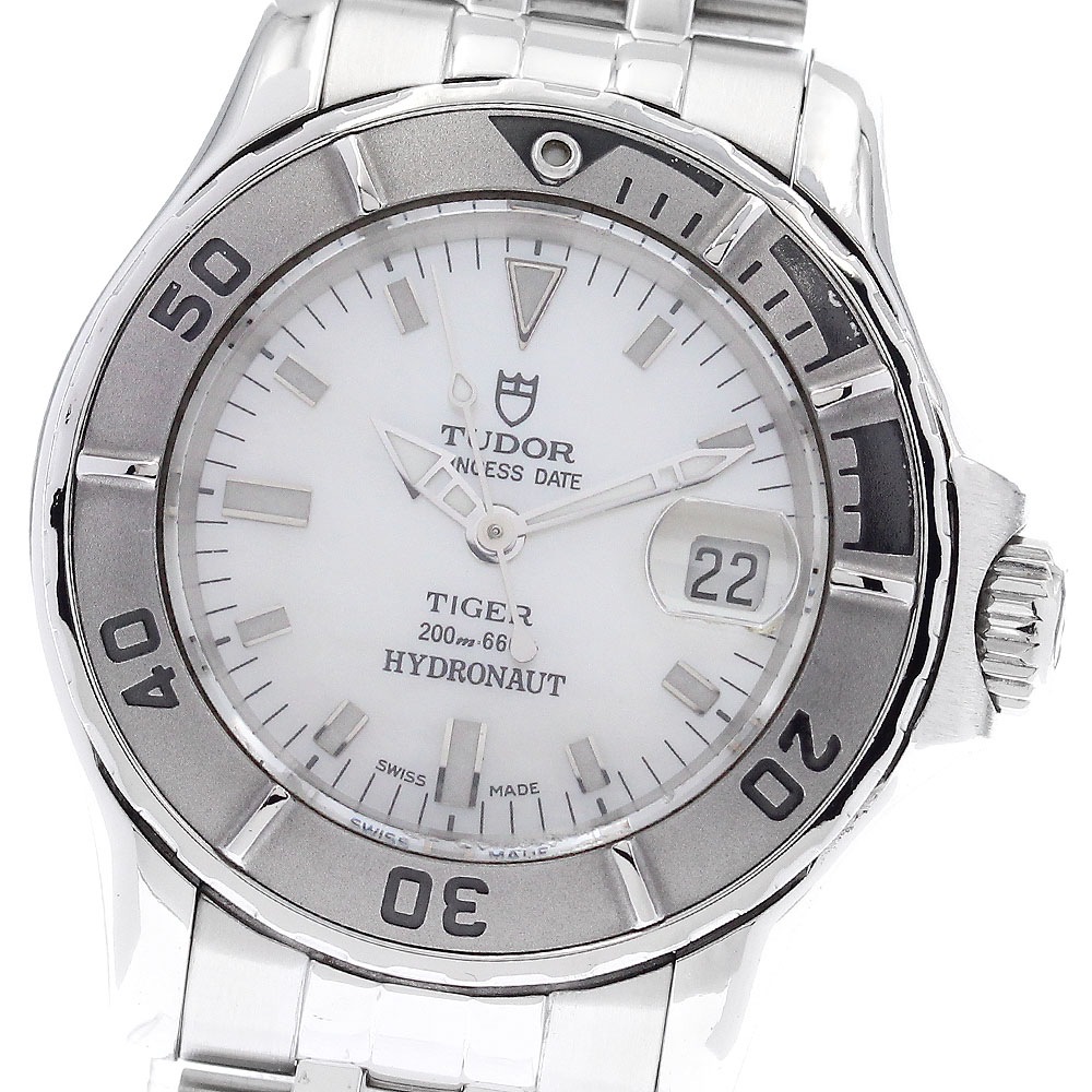 チュードル TUDOR 99090P プリンセス デイト ハイドロノート タイガー 自動巻き レディース _898176【中古】