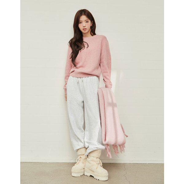 415961 NEW [ノ・ジョンウィ] 女子テリー起毛ストレートパンツ