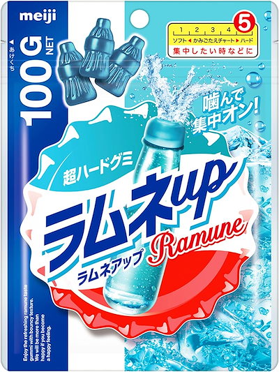 他サイト： 明治グミ ラムネアップ 100g×6袋の商品画像
