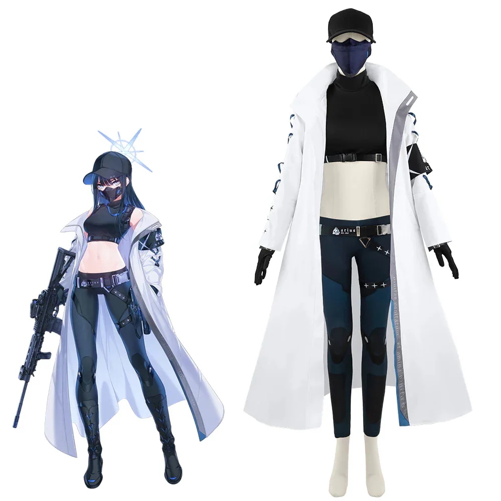 在庫品 ブルーアーカイブ ブルアカ 錠前サオリ コスプレ衣装期間限定30%