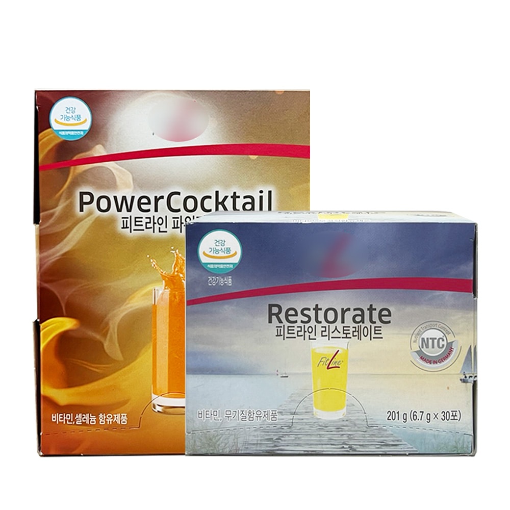 ドイツ PM PMジュース ピットライン2点セット (パワーカクテル+リストレート) 12,286円