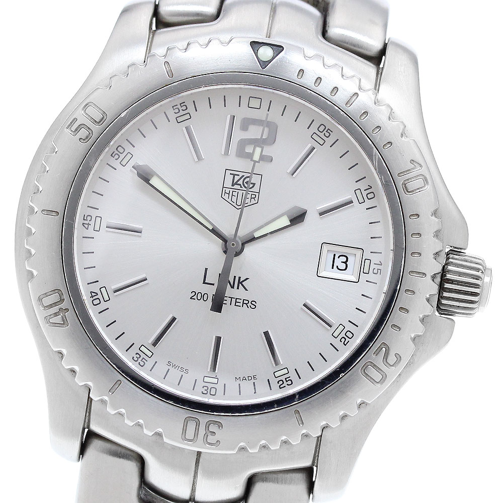 タグホイヤー TAG HEUER WT1112-0 リンク デイト クォーツ メンズ _904442【中古】