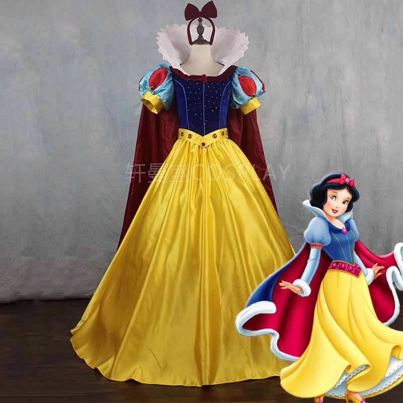 ディズニー 白雪姫 イブニングドレス コスプレ衣装
