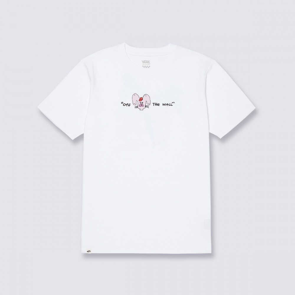 ヴァンズ ラビット 半袖 Tシャツ VN000QF6WHT