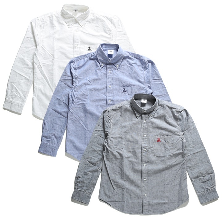 b系 ヒップホップ ストリート系 ファッション 服 メンズ レディース 長袖シャツ CN-TL-LS-007 クラブノイズ CLUB NO1Z オックスフォードシャツ 6,462円
