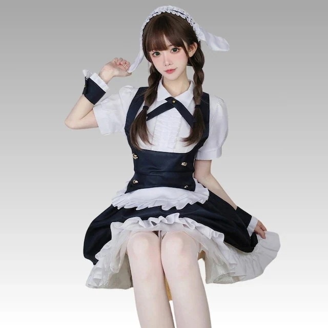 今年 短纳期 5点 セットアップ ワンピース ハロウィン 大人 仮装 コスチューム服 衣装 ガーリー 甘め 学園祭 文化祭 ファッション系 レディース セクシー型 ブラックスリーブソフトかわいい風