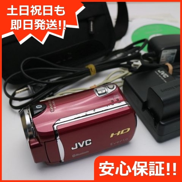 美品 GZ-HM570 ルージュレッド VICTOR デジタルビデオカメラ 200