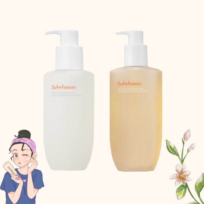 クレンジングフォーム200ml+クレンジングオイル200ml