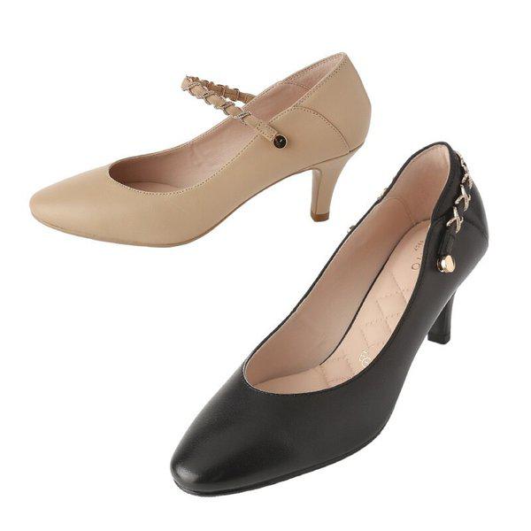 軽量クッションツーウェイパンプス 女性 靴 2XWD26XO_GN