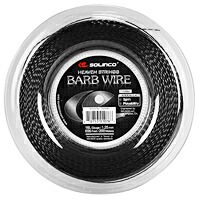 ソリンコ バーブワイヤー(1.20／1.25／1.30mm) 200Mロール 硬式テニスガットSolinco Barb Wire (1.20／1.25／1.30)200ｍ roll strings 1