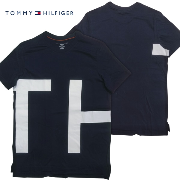 メンズ 半袖 Tシャツ サイドスリット ダークネイビー インポート ブランド ファッション