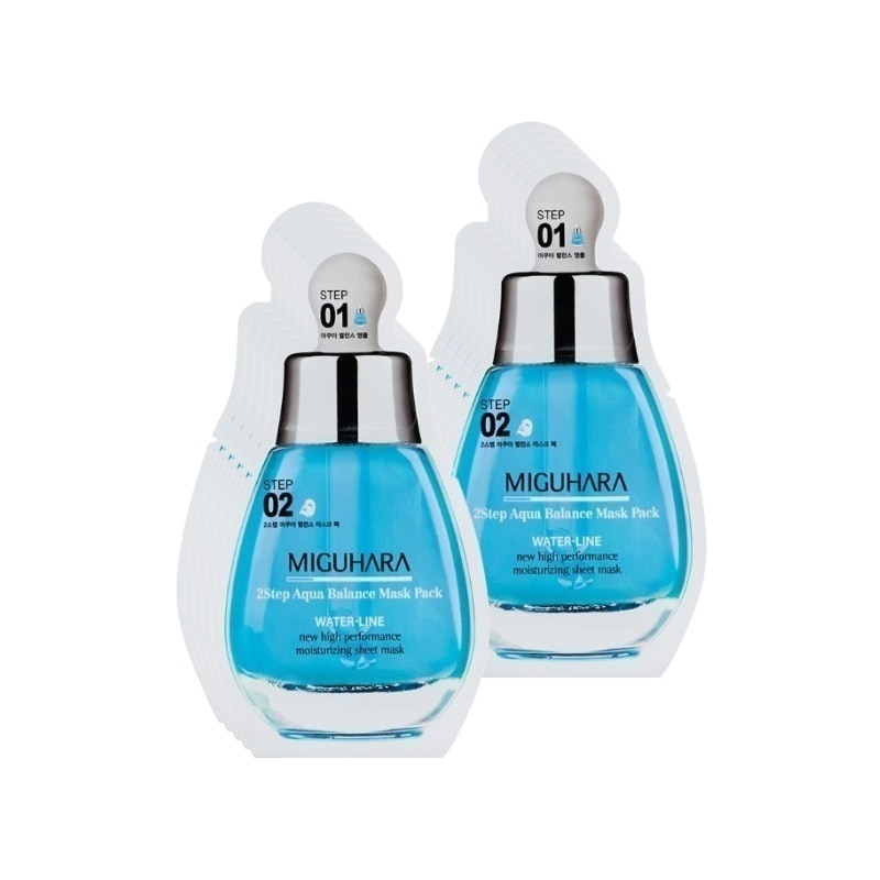 2ステップアクアバランスマスクパック26ml 10枚 弾力 保湿 栄養供給 肌活力