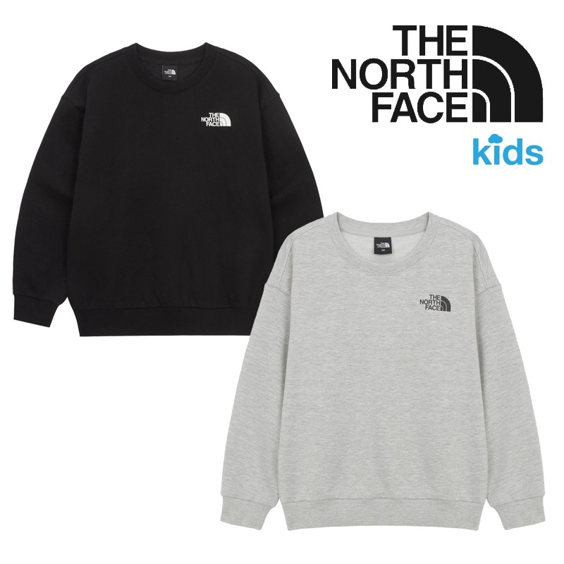 [NM5MR05] KIDS GO-TO SWEATSHIRTS やわらか綿混 裏起毛であたたかいクルーネック 子ども通学や外遊びに 快適リブ袖 体温調節しやすい シンプルロゴポイント 8,782円