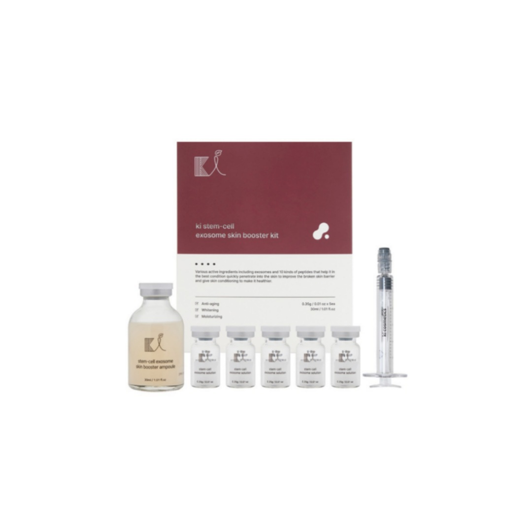 KI エクソソームアンプル シミ 毛穴 スキンブースター MTS 幹細胞 PDRN シワアンプル 1セット / 韓国化粧品 / 美容液