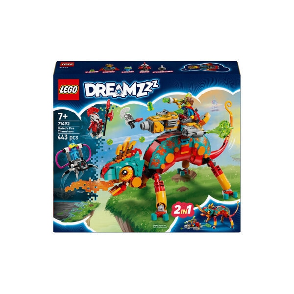 レゴ ドリームズ 71492 マッテオの火のカメレオン レゴ公式