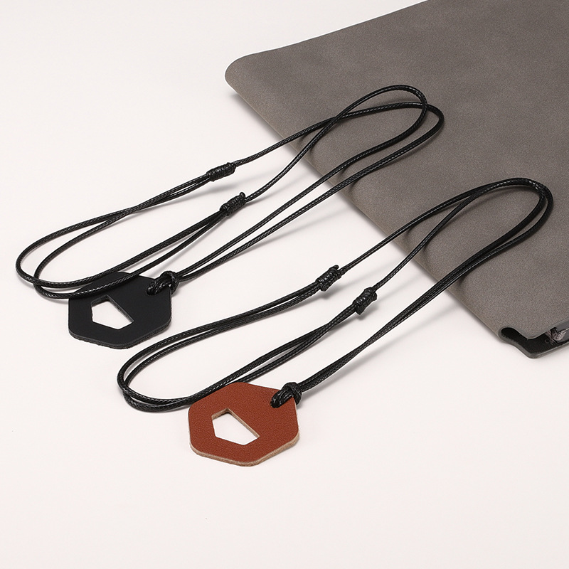 [1個購入で10個プレゼント]伸縮可能で簡単携帯ブーム牛革眼鏡サングラス近視鏡ストラップ眼鏡チェーンロープ