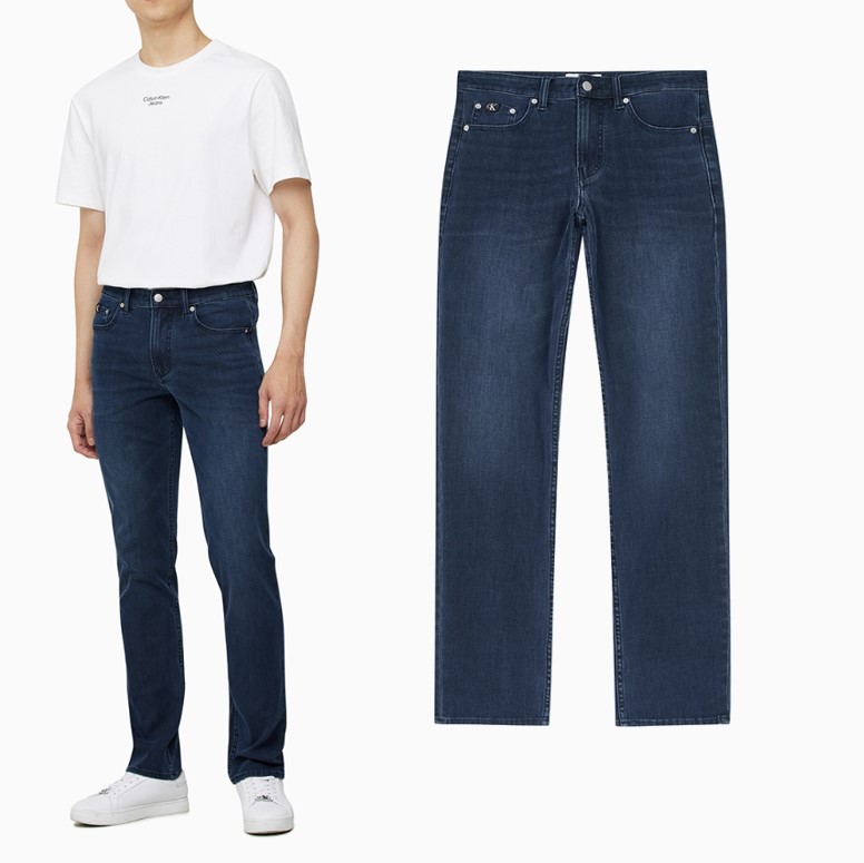 デニム・ジーンズ Calvin KleinMens Body Fit 37.5 Jeans (J325392-1BJ)