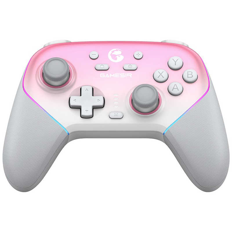 GAMESIR　マルチプラットフォーム 無線 ＆ 有線接続 高精度 ＆ 高耐久ホール効果センサー ジョイスティック 搭載 ゲーミングコントローラー　GameSirSuperNovaPink