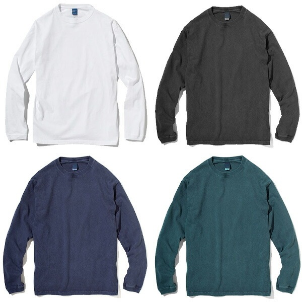 グッド オン ロングスリーブ クルー Tシャツ 長袖 クルーネック Fabric made in USA Assembled in Japan gols-802