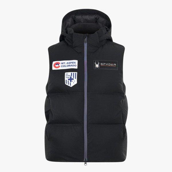 ベスト PQF SPJWCNDV301M-BLK メンズ パトロール デタッチャブル フード ダウンベスト